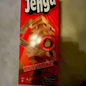 Jenga Genuine Hardwood Game